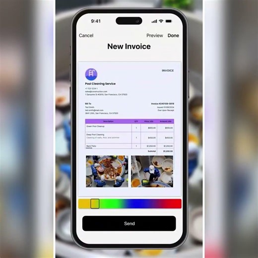Invoice Maker Invoice Video 1x1 KA 2