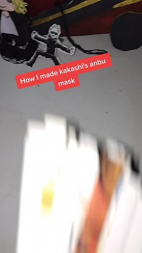 DIY: How to Make Kakashi's Anbu Mask at Home