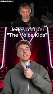 The Voice Kids ist wirklich IMMER so