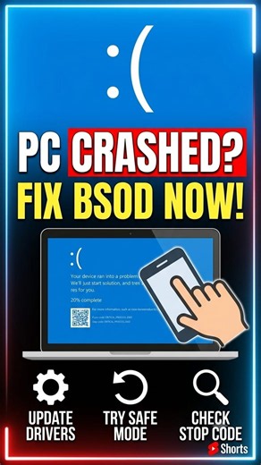 Don't Panic! Fix Windows BSOD Fast ⚡