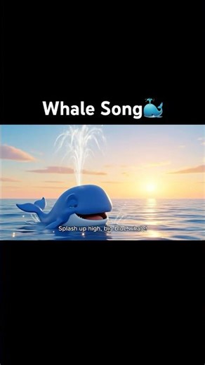 Big Blue Whale 🐋 Splash Splash Shorts!