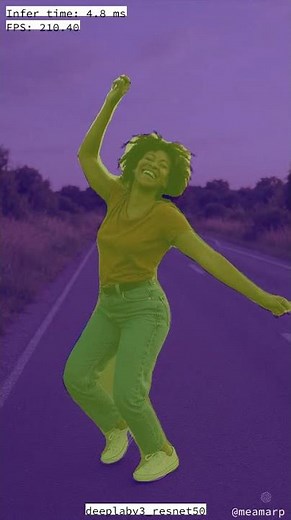 Semantic Segmentation Demo with DeepLabV3