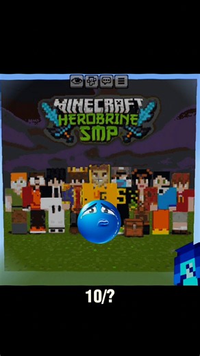 Herobrine Smp PIXEL ART 🥹 #herobrinesmp #herobrine #herobrinesmpminecraft