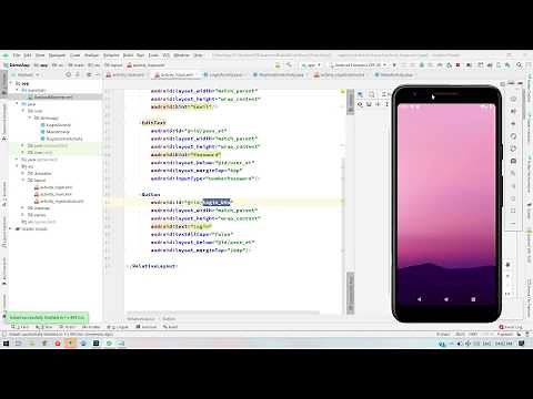 Create Simple Login and Registration form or layout in android studio latest update