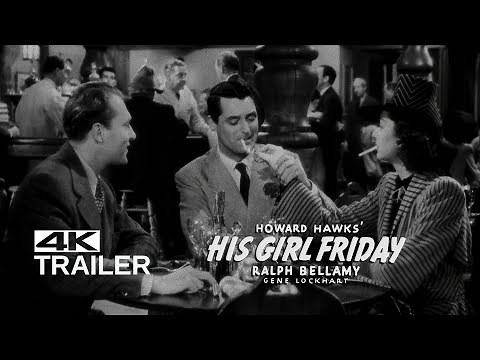 HIS GIRL FRIDAY Trailer [1940]