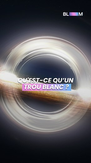 BLOOM on Instagram: "À l’opposé des trous noirs, qui absorbent toute matière et lumière s’aventurant au-delà de leur horizon des événements, les trous blancs seraient des objets cosmiques expulsant sans cesse énergie et particules, sans jamais rien laisser entrer… Issus des équations de la relativité générale d’Einstein, ils apparaissent comme des solutions mathématiques possibles mais demeurent purement théoriques. 🧮 Aucun phénomène de ce type n’a jamais été observé, et leur existence soulève