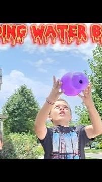 Exploding Gianantic water balloons!!!