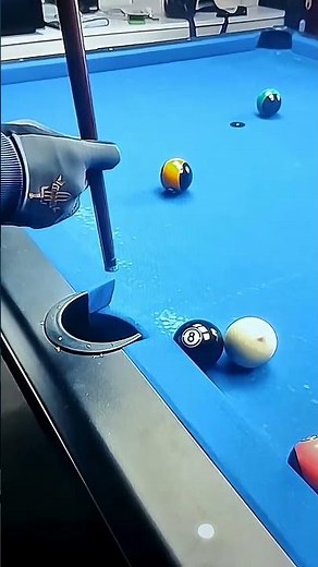 Mind-Blowing Billiards Trick Shot: The Impossible Vertical Cue Pocket Move!