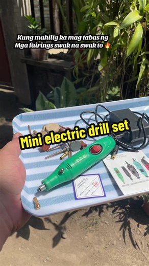 Mini Electric Drill Set: Perfect for Your Crafting Needs
