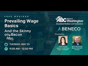 ABC 05 23 23 Prevailing Wage Basics with Beneco