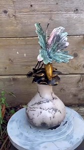 175 reactions · 20 shares | Making a pottery butterfly! 曆 here’s a quick tutorial of how I’ve made this ceramic butterfly in just a few steps and with minimal tools. #pottery #clayart #ceramics #clay #airdryclay #butterfly | Adam Johnson | Facebook