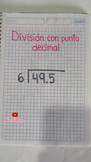 División con punto decimal - Trucos Matemáticos y Ejemplos Prácticos