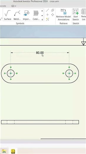How to Make Technical Drawing in Autodesk Inventor | PART-5 | Step-by-Step | SHORTS | DEVELOPMECH