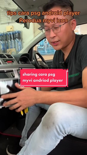 Sharing cara pasang android player utk perodua myvi icon ,casing 9inch socket plug and play. #fyp #peroduamyvi #andriodplayer #caraudio #myvi