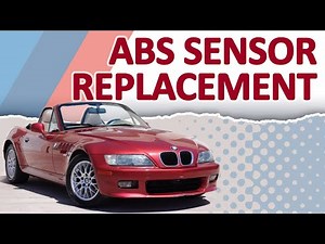 BMW Z3 ABS Wheel Speed Sensor Replacement