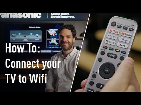 How to | Connect your Panasonic TV to Wifi
