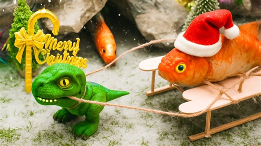 33K views · 183 reactions | 藍 FUNNY FISH VIDEOS  | Koi Fish vs Catfish vs Dinosaur 練 | ASMR Stop Motion Battle  #FunnyFishVideos, #StopMotion, #ASMR, #KoiFish, #Catfish, #Dinosaur, #ColorfulFish, #UnderwaterFun, #RelaxingSounds, #FishBattle, #CuteAnimals, #StopMotionArt, #FunnyAnimals, #ASMRVideos, #ToyAnimation, #FishLovers, #SatisfyingVideo, #RelaxingVideo, #OceanVibes, #Shorts | Kids Toy TV | Facebook