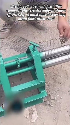 Amazing Wire Mesh Rolling Machine