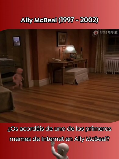 RetroZapping (@retro_zapping) - El fenómeno del bebé bailando en Ally McBeal