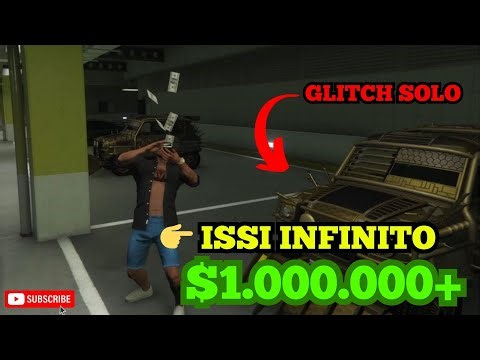 ISSI DUPLICADO NO GTA ONLINE 😱💰 | GLITCH DE DINHEIRO SOLO (FUNCIONANDO)