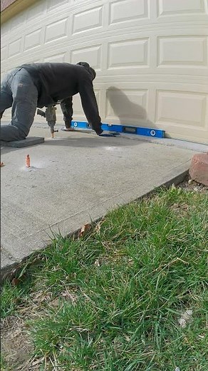 Concrete Lifting Driveway Slabs 3" to Remove Speed Bumps! Slabjacking using Polyurethane Foam!!