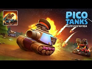 Pico Tanks : Multiplayer Mayhem Gameplay Walkthrough Part 1 (Android, ios)