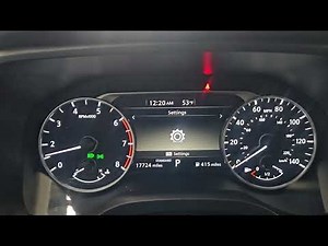 2023 Nissan Rogue Maintenance Due Reset Tutorial