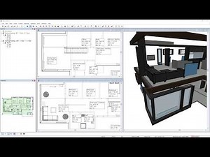 Calculating and automatically placing heating radiators in a complete building