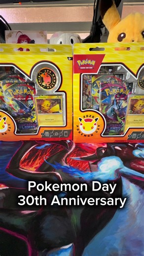 Pokemon TCG: Pokemon Day 30th Anniversary Gracias a @Beauty Makeup & D'Anime Studio por el gran servicio #pokemon #pokemoncards #pokemontcg #tcg #tcgpokemon
