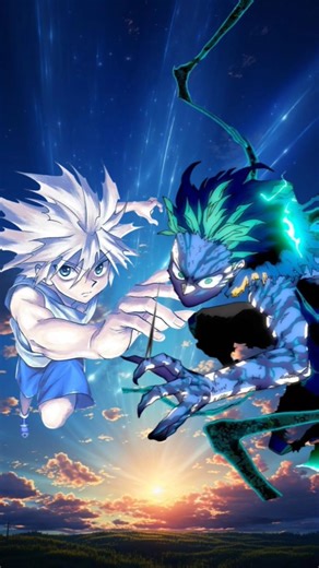 Killua Enters UA: Can Any Hero Stop Him? #killua #mha #hxh