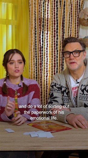 If they swapped characters for a day, one would sort emotions. The other would go partying. Aimee Lou Wood and David Morrissey answer questions about each other in Daddy Issues. | SBS On Demand