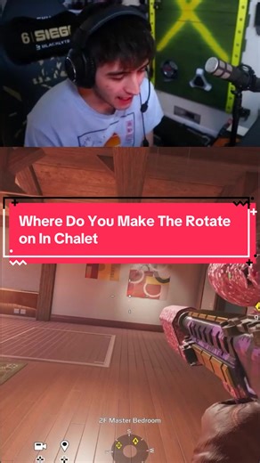 Which Side Do You Make The Rotate on in Chalet on Rainbow Six Siege #r6 #royalpenguinxx #r6tips #r6siege #rainbow6