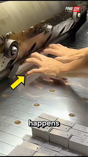 😨 What Happens If Your Hand Goes Under a Paper Cutter Blade?