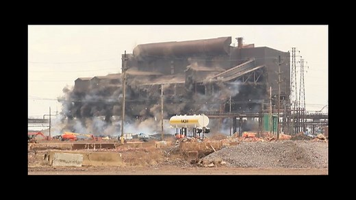 MCM and CDI Demolish Sparrows Point Basic Oxygen Furnace (BOF)