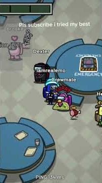 among us but I'm crewmate and I can't do task #amongus #crewmate