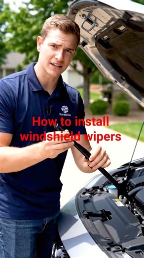 #automobilemaintenance How to install windshield wipers