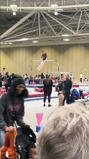 Level 8 Bar routine #gymnast