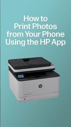 How to Print Photos from Your Phone Using the HP App | HP Support #shorts