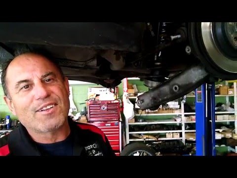 MBZ SL500 Rear Hydraulic Strut Suspension Repair