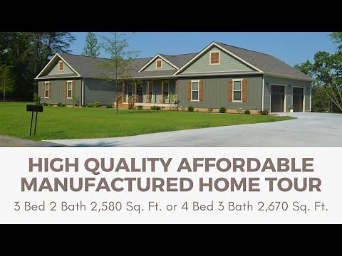 QUALITY! Modular Home Deer Valley Homes Triple Wide Mobile Home