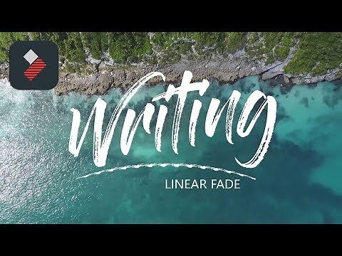 Awesome Text Effect: Linear Wipe text | Filmora Tutorial