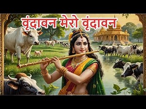 Vrindavan Mero Vrindavan | Krishna Bhajan | वृंदावन मेरो वृंदावन