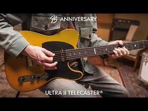 Introducing the 75th Anniversary American Ultra II Telecaster | Tele 75 | Fender