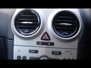 Inside a Vauxhall Corsa 1.2 Club - Controls