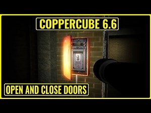 COPPERCBE 6 | NEW UPDATE ADVANCE OPEN AND CLOSING DOOR USING VARIABLES WITH BEHAVIORS / ACTIONS.