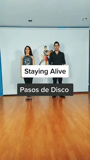 Staying Alive Bee Gees Dance Tutorial