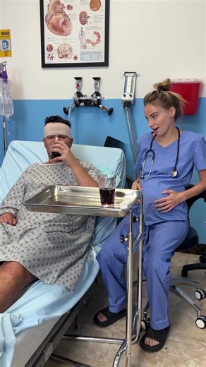 Nurse puts something in Patient's Drink 🎬 This video was produced by Network Media and Justine and Danny | Life, Love, Magic & Friends