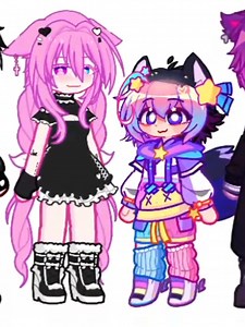 Creative Fake Collaboration with Friends in Gacha Life