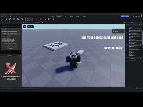 Tutorial on how to make YOUR walk animation in roblox studio