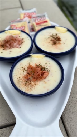 It’s National Clam Chowder Day! Celebrate at Mo’s with our limited edition chowder flight ❤️😍💕🥰 #astoriaoregon #ilovemoschowder #moschowder #clamchowder